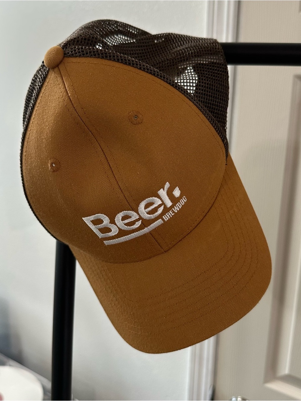 Beer Brown Mesh-Back Trucker Hat Brewdog Las Vegas